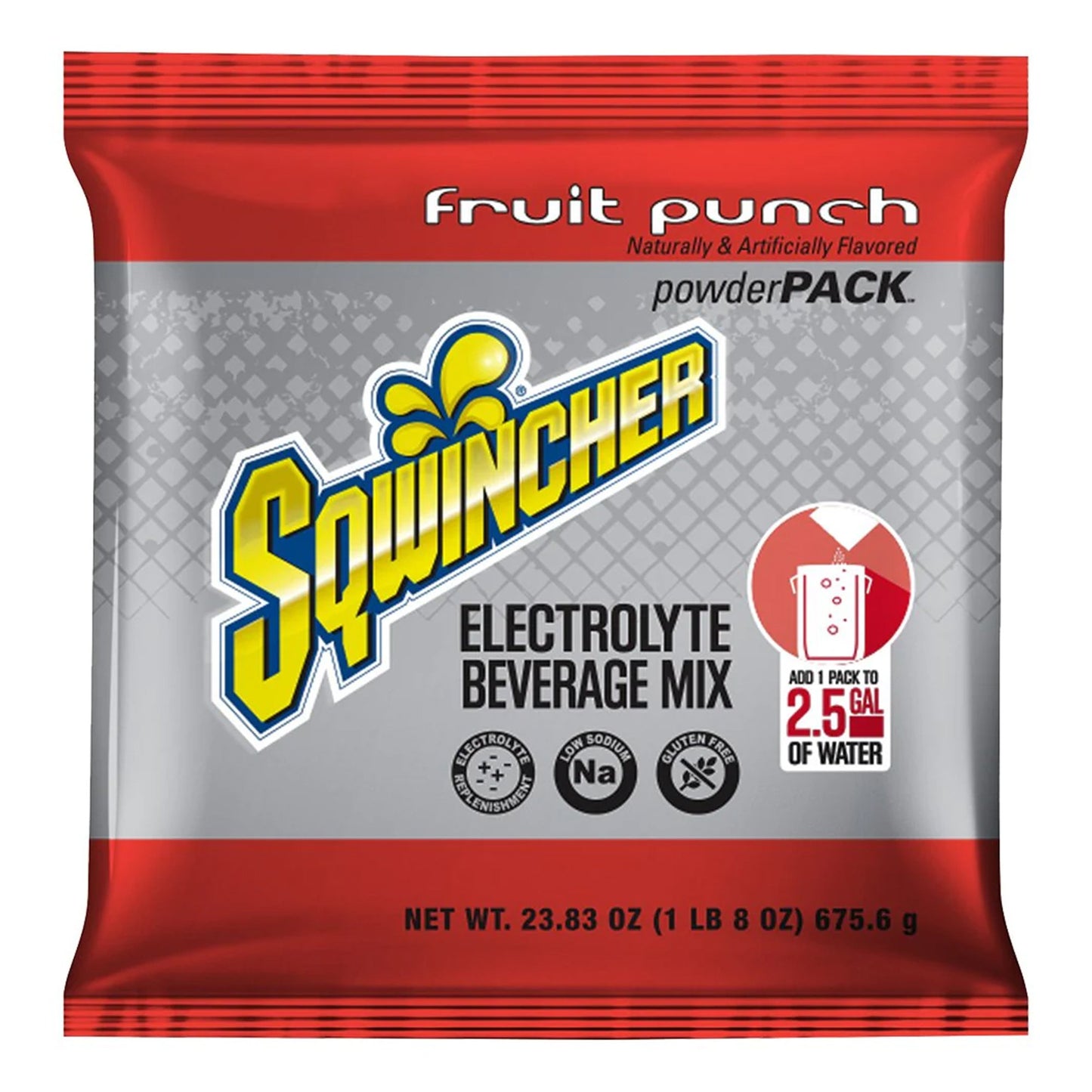 SQWINCHER, PDR MIX FRT PNCH MAKES 2.5GL (32PK/CS)