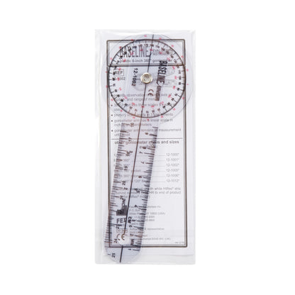 GONIOMETER, ISOM 360DEGREES PLAS CLR 6"