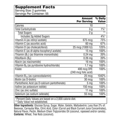 ONE-A-DAY, GUMMIES MENS 50+ ADV MULTIVITAMIN (110/BT)