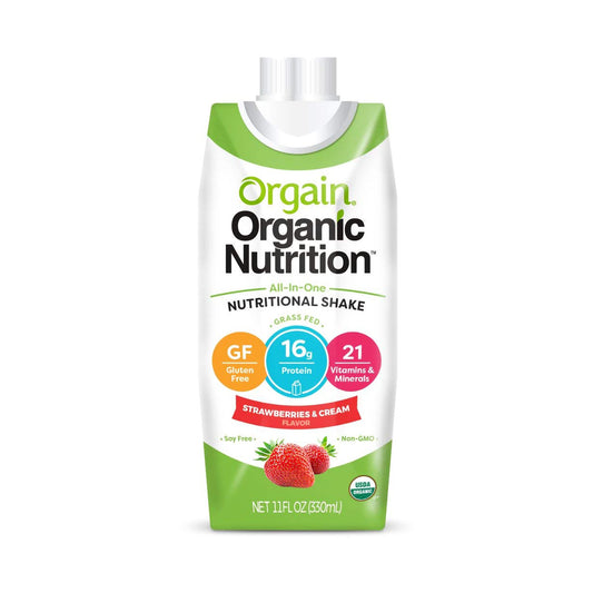 SHAKE, NUTRITIONAL STRAWBERRIES & CREAM 11OZ (4/PK 3PK/CS)