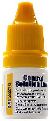 SOLUTION, CONTROL BLD GLUCOSE GEN ERIC UNISTRIP LOW 4ML