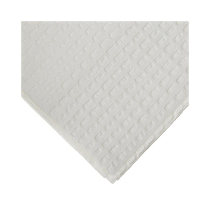 TOWEL, 2PLY/POLY WHT 13X18 (500/CS)