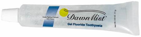 TOOTHPASTE, GEL CLR .6OZ TU (144/BX 5BX/CS)