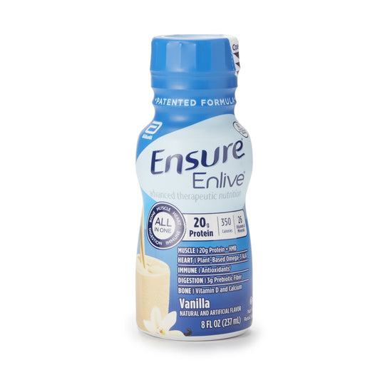 ENSURE, ENLIVE SHAKE ADVANCED TN VANILLA 8OZ 237ML (24/CS)