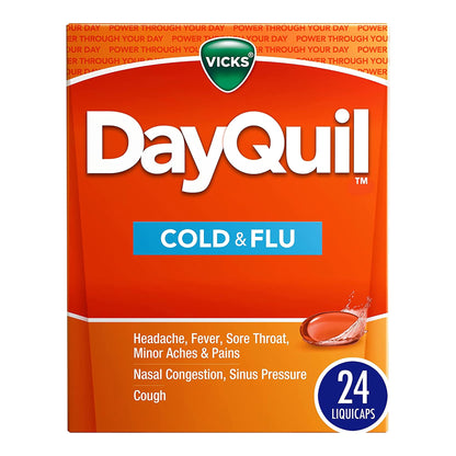 DAYQUIL, LIQ CAP COLD & FLU (24/CT)