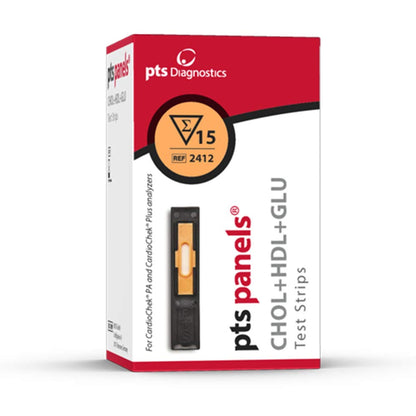 TEST STRIP, CHOLESTEROL+HDL+GLUCOSE (15/VL)