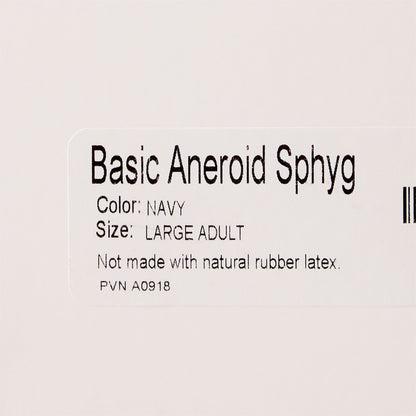 SPHYG, STD ANEROID LF NVY LG ADLT