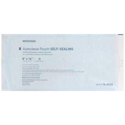 POUCH, SELF SEAL ECON 8X16 (200/BX 5BX/CS)