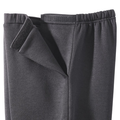 PANTS, TRACK WMNS OPEN SIDE BLK 2XLG