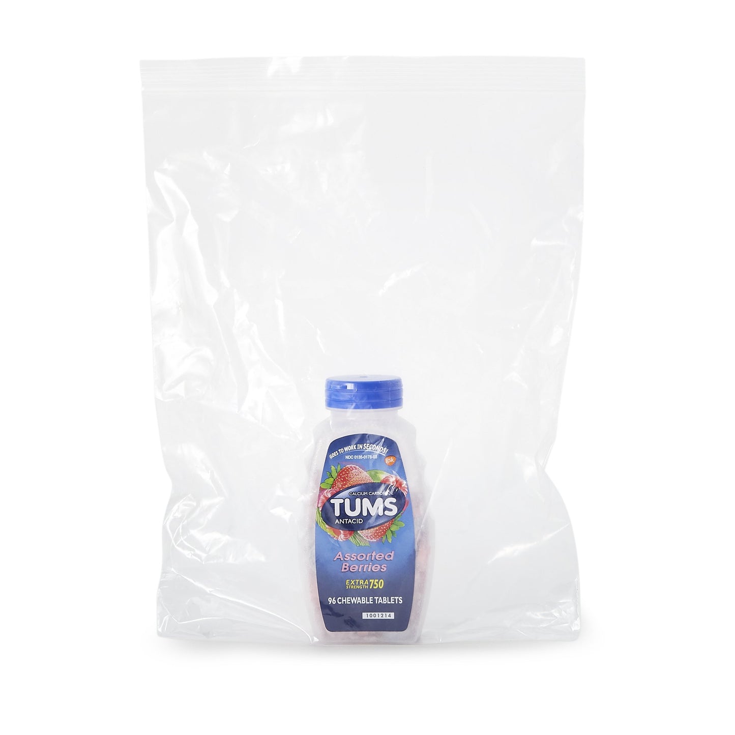TUMS, E-X TAB CHEW BERRY ASTD (96/BT)