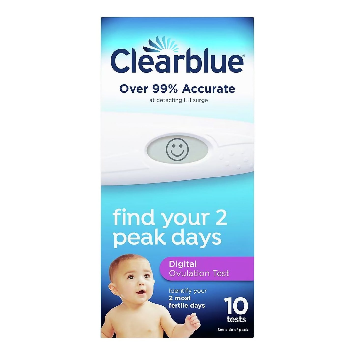 OVULATION TEST, CLEAR BLU DIG 10TEST