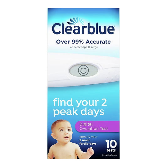 OVULATION TEST, CLEAR BLU DIG 10TEST