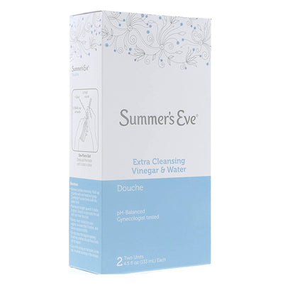 DOUCHE, SUMMERS EVE VINEGAR & WATER SOL (2/BX)