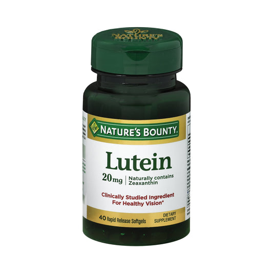 LUTEIN, CAP SFT GEL 20MG (40/BT)