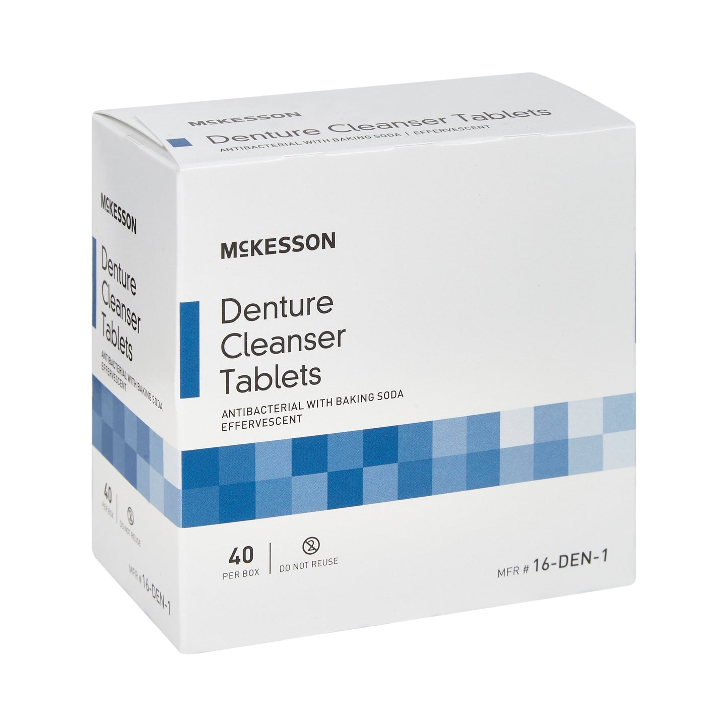CLEANSER, DENTURE EFFERVESCENT(40/BX 12BX/CS)
