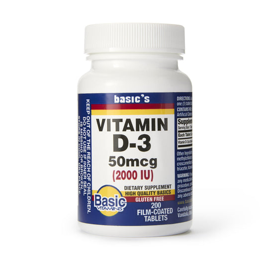 VITAMIN D, TAB 2000IU (200/BT)
