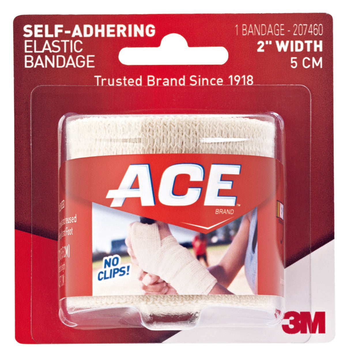 BANDAGE, ELAS ACE 2" SELF-ADH (3/BX 24BX/CS)