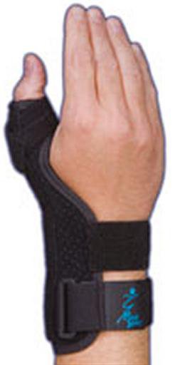 THUMB SUPPORT, BLK 7 /12"