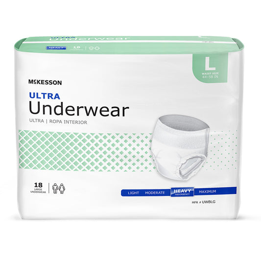 UNDERWEAR, ULTRA LG 44-58 (18/BG 4BG/CS)