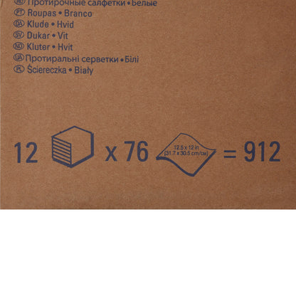 WIPER, WYPALL X6O TERI REINF (912/CS) KIMCON