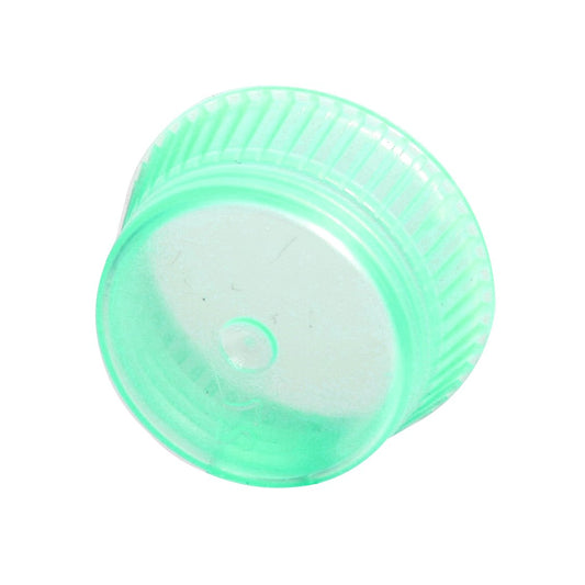 CAP, UNI-FLEX SFTY CULTURE TU GRN 13MM (1000/PK)