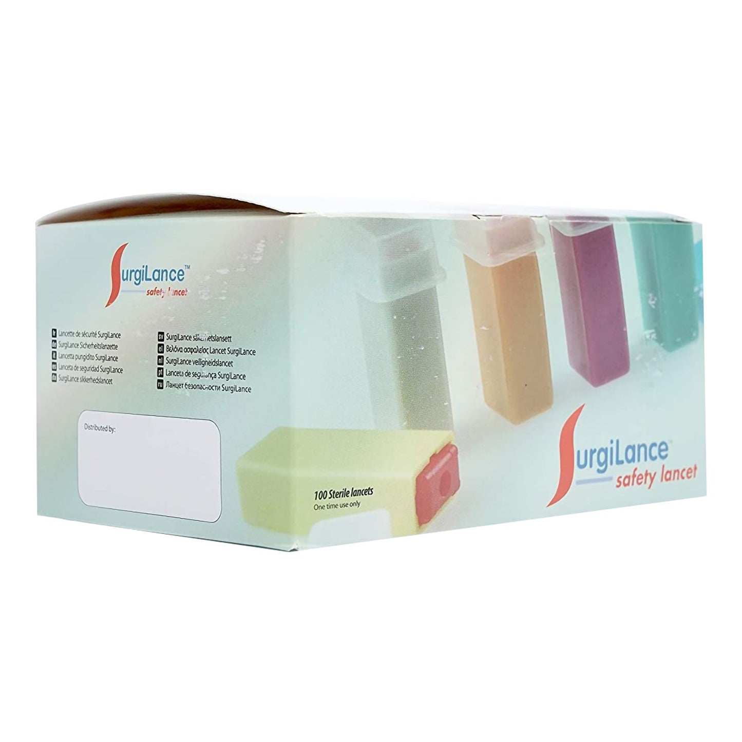 LANCET, 2.3MM BLADE BLU (100/BX)