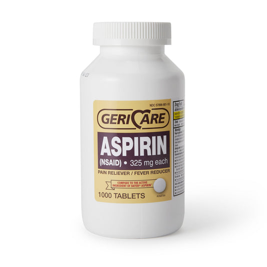 ASPIRIN, TAB 325MG (1000/BT 12BT/CS)