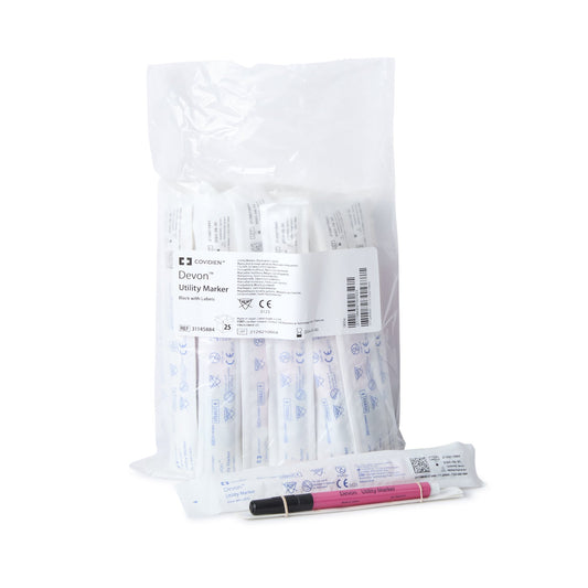 MARKER, UTILITY W/LABELS (25/BX) KENDAL