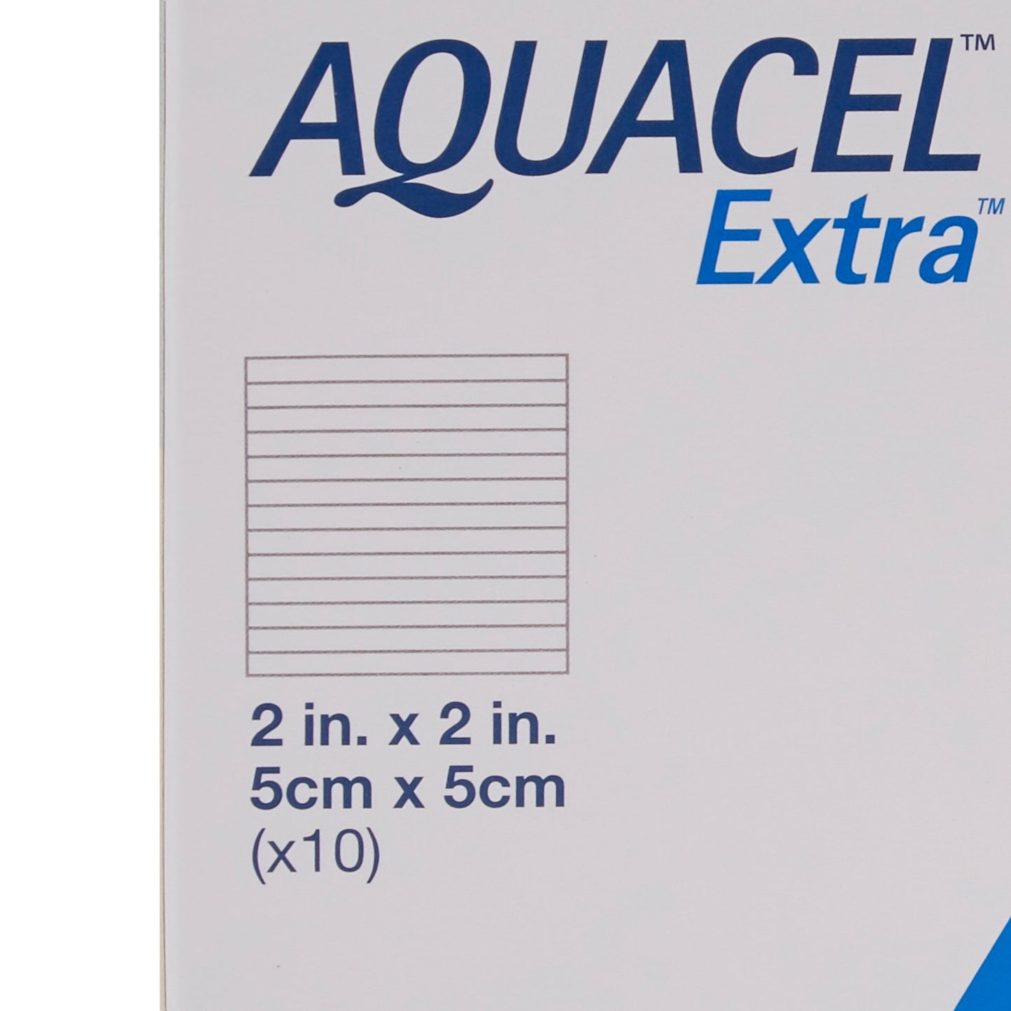 DRESSING, WND AQUACEL X HYDFBRW/O BORDER 2X2" (10/