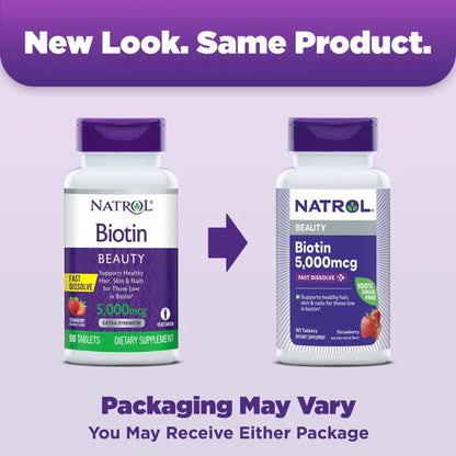 BIOTIN, TAB 5000MCG (90/BT)