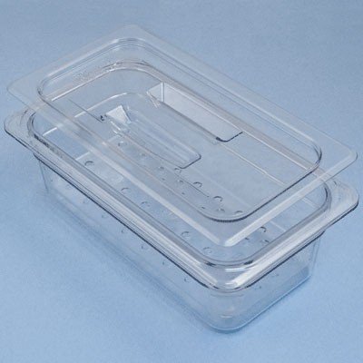 TRAY, INSTR SOAKING PLAS CLR MED 7"X13"X4"