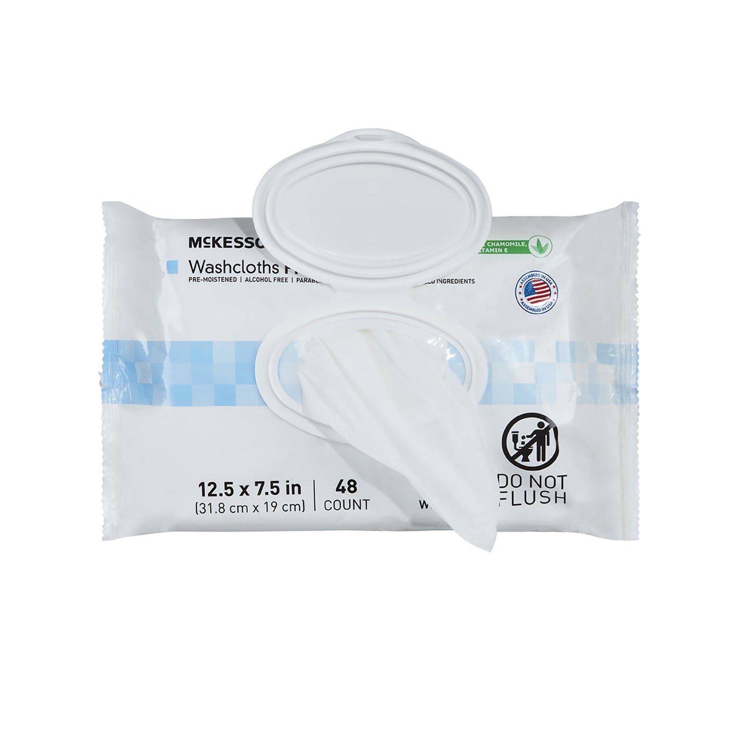 WIPE, PRE-MOIST W/DSPN LID UNSCENTED (48/PK 12PK/CS)