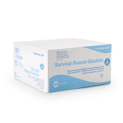 BLANKET, EMERGENCY 84"X52" SI VER (120/CS)