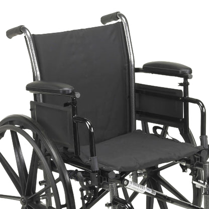 WHEELCHAIR, LIGHTWEIGHT CRUISER III 18" 300LB CAP