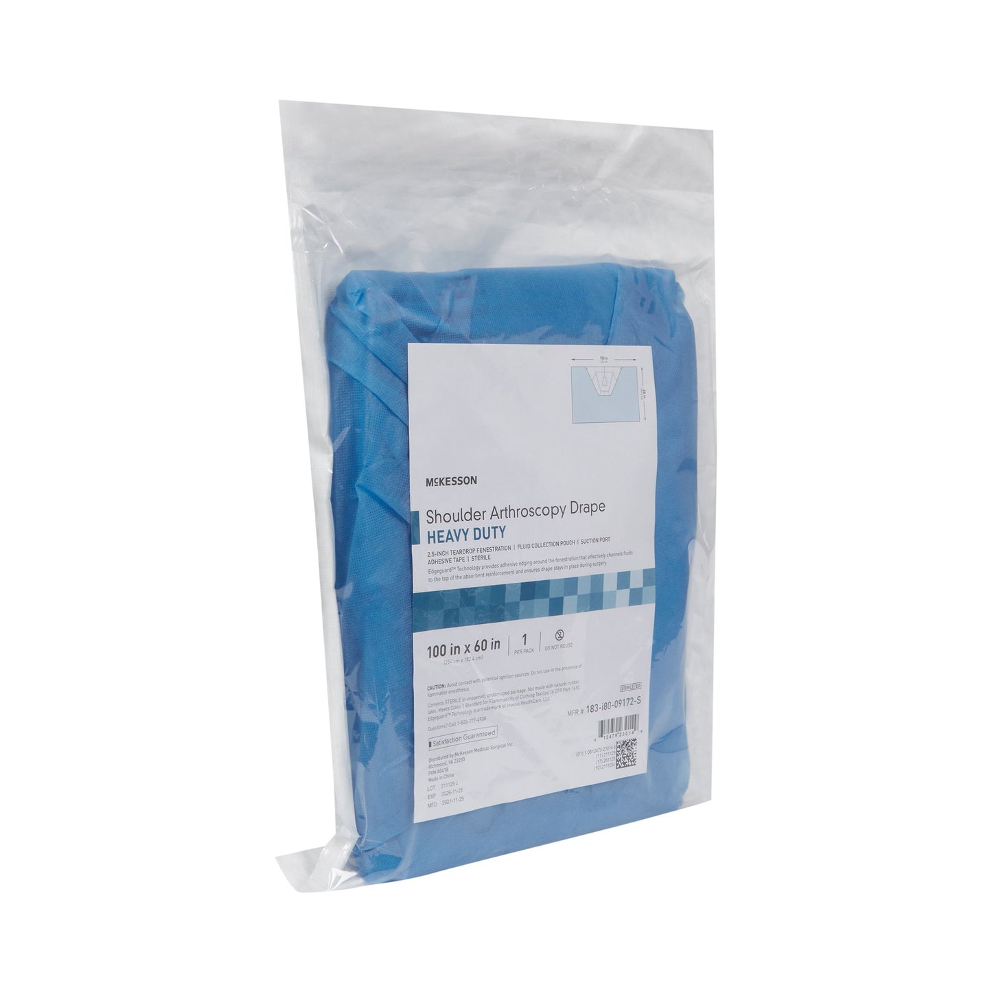 DRAPE, SURGICAL ORTHO HD SHOULDER ARTHRO 100"X60" (12/CS)