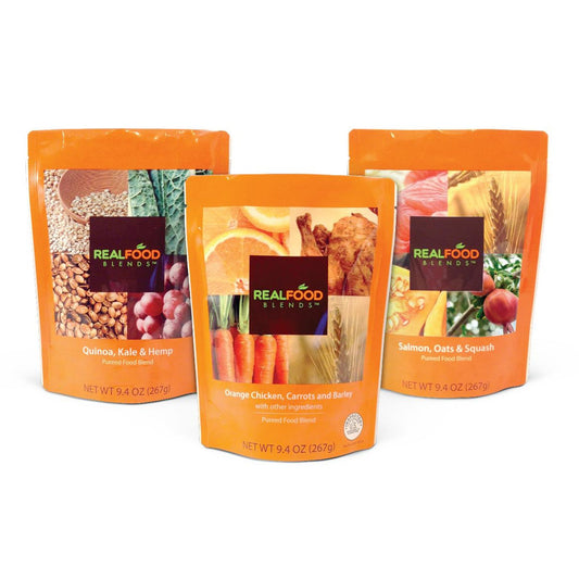 ENTERAL FEEDING, VARIETY PK CHICKEN/SALMON/QUINOA (12/CS)