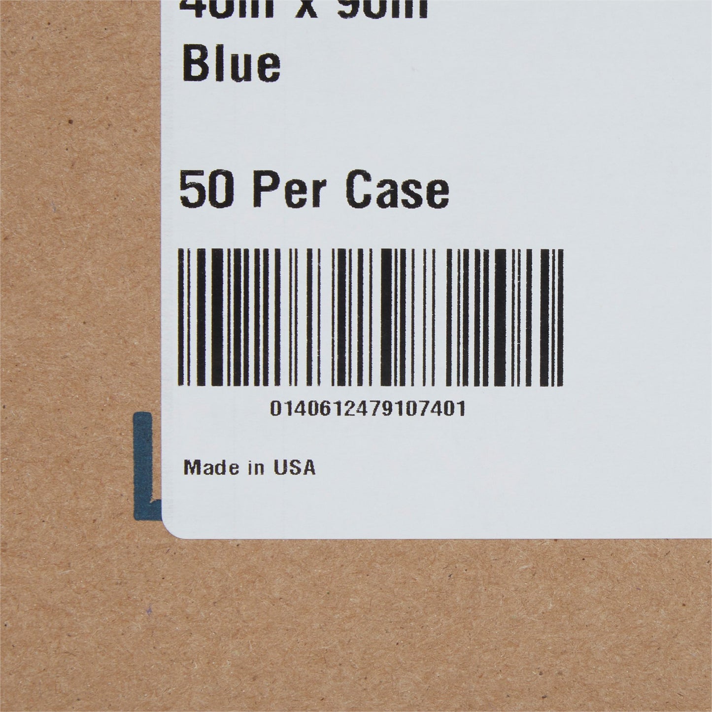 SHEET, STRETCHER T/P BLU 40X90(50/CS)