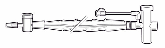 SUCTION SYSTEM, CLOSED CATHETER 14FR (20/CS)