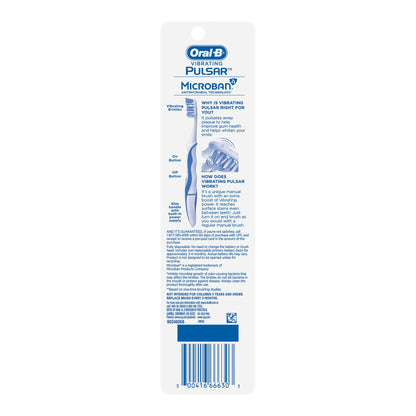 TOOTHBRUSH, ORAL-B PULSAR SOFT