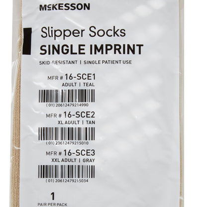 SLIPPER, TERRY ECONOMY SNGL THREAD LF ADLT XLG (48PR/CS)