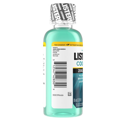 MOUTHWASH, LISTERINE ZERO ALCHL FREE 3.2OZ (24/CS) J&JOTC