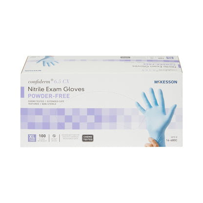 GLOVE, EXAM NTRL XL N/S EXTCF CHEMO 6.5CX (100/BX 10BX/CS)