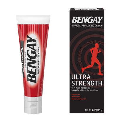 BENGAY, ULTRA STRENGTH 4OZ (36/CS)