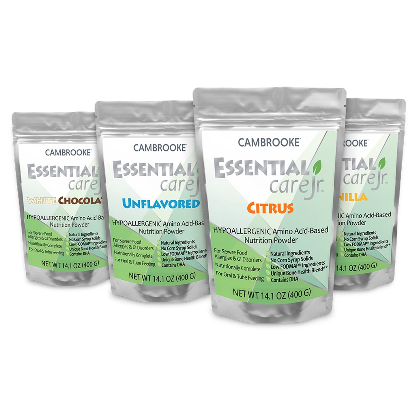 NUTRITION, PDR ESSENTIAL CARE JR CITRUS 400GM (6/CS)