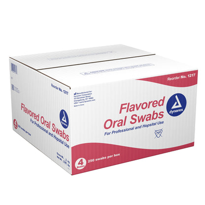 SWAB, ORAL W/FM TIP FLAVORED (250/BX 4BX/CS)