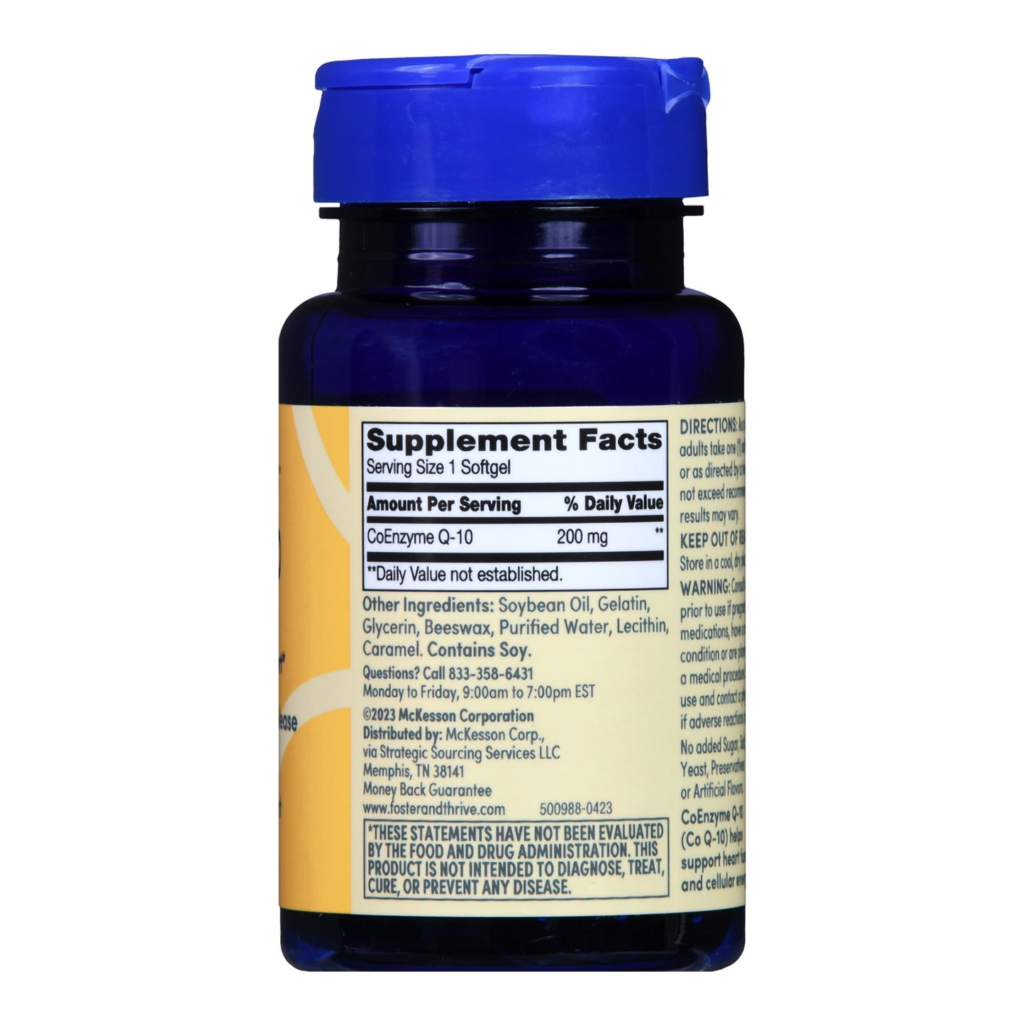 COQ10, CAP FT SGEL 200MG SM (30/BT)