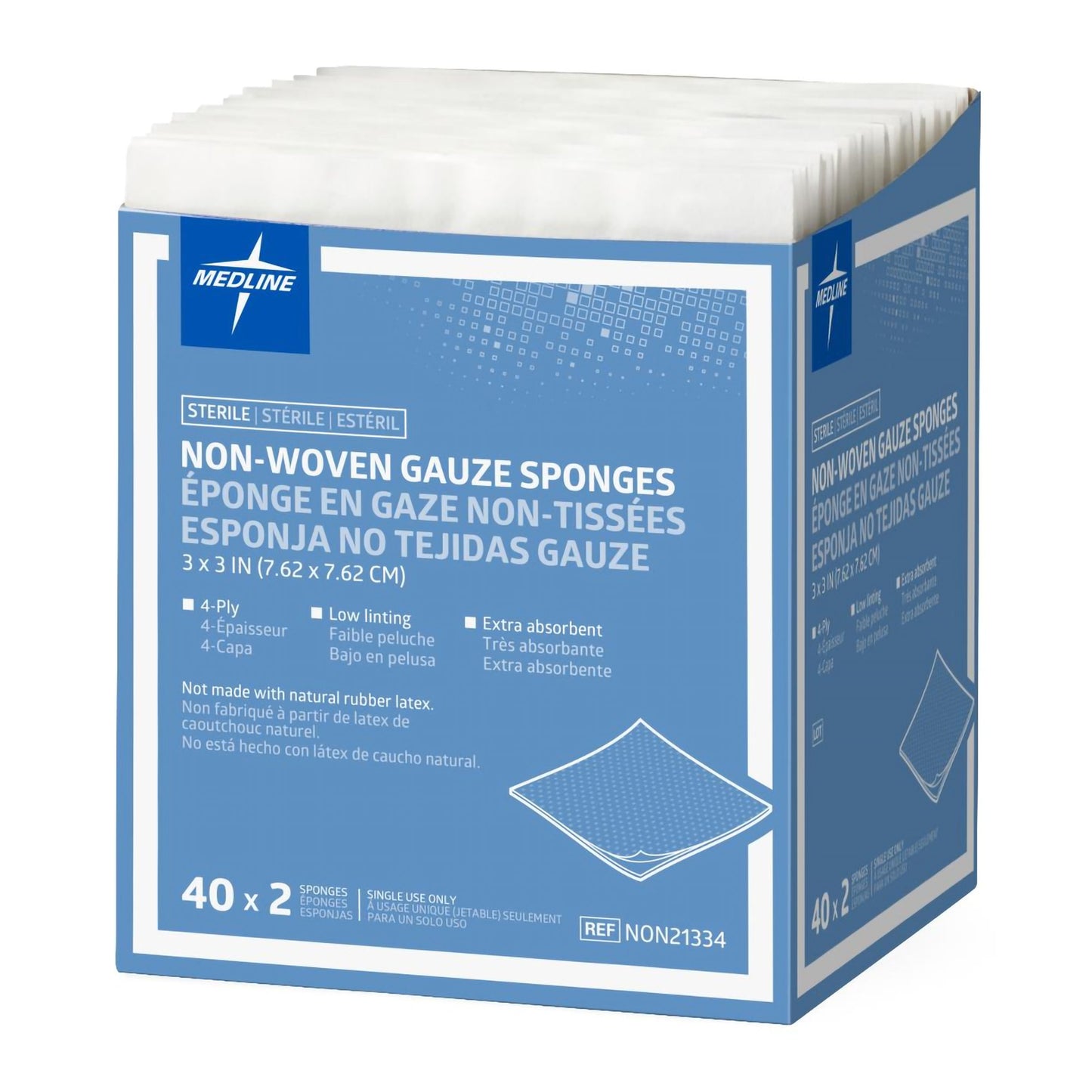 SPONGE, GAUZE NON WOVEN STR (40/BX 30BX/CS)