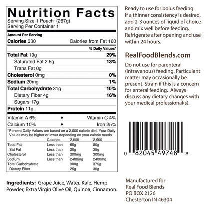ENTERAL FEEDING, VARIETY PK CHICKEN/SALMON/QUINOA (12/CS)