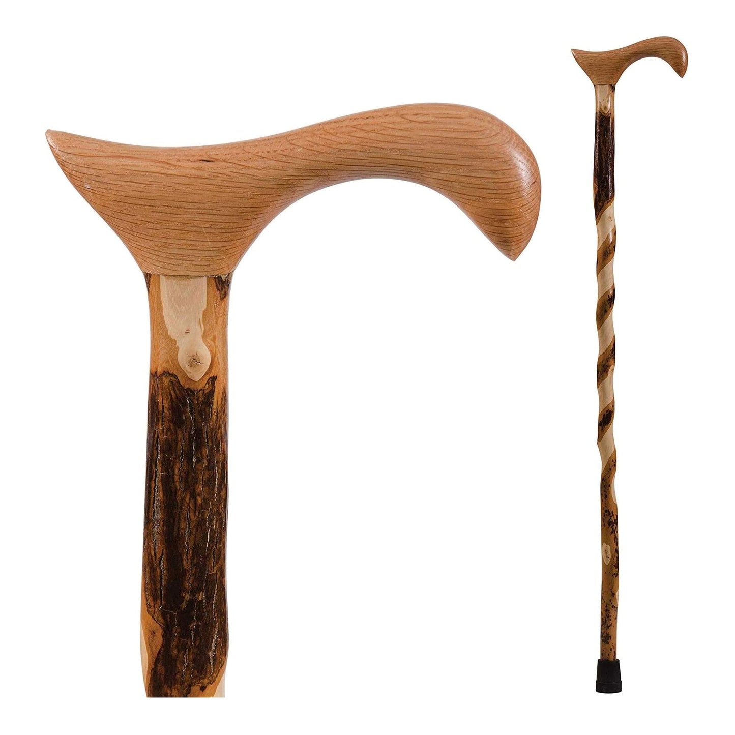 CANE, WOOD BRAZOS 34 DERBY HANDLE TWISTED 34"