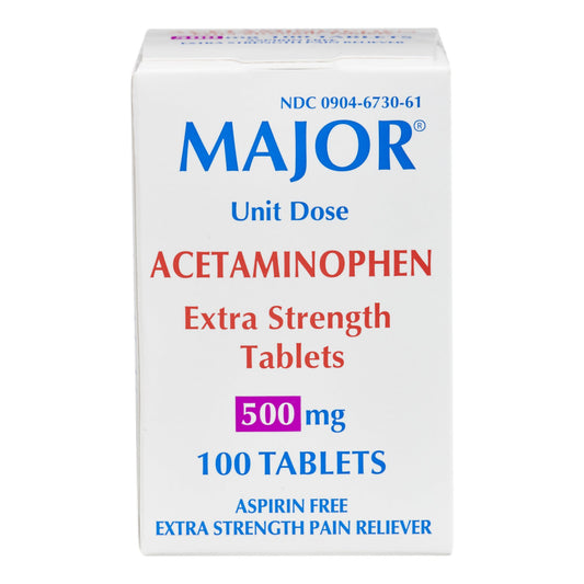 MAPAP ES, TAB 500MG UD (100/BX)